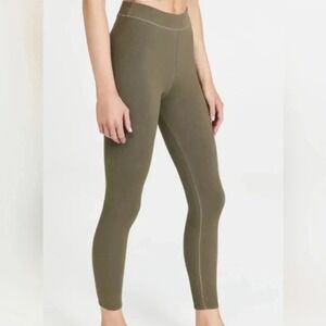 GOOD AMERICAN Chunky Rib Legging Sea‎ Turtle Size 00 0 NWT XXS XS